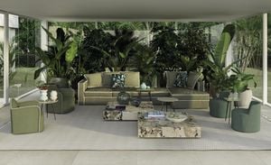 Pillopipe EVO GREEN - Sofa by Casamilano