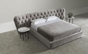 Royale capitonné - Bed frame by Casamilano