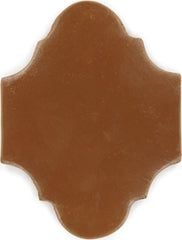 8.5 x 11.25 Sealed Arabesque 2 - Spanish Mission Red Floor Tile - Floor tile-stone by Casatile