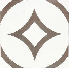 8x8 Azuara - Barcelona Cement Decorative Floor Tile - Styling by Casatile