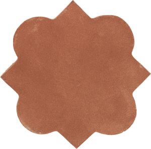 4.625 x 4.625 Mudejar 2 - Tierra High-Fired Floor Tile - Floor tile-stone by Casatile