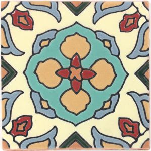 Santa Barbara Ceramic Decorative Tile: Santa Monica - Styling by Casatile