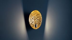 Stchu-Moon 05 - Wall lamp by Catellani & Smith