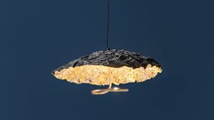 Gold Moon - Ceiling lamp by Catellani & Smith
