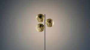Lederam F3 - Floor lamp by Catellani & Smith