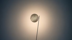 Lederam F0 - Floor lamp by Catellani & Smith