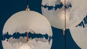 PostKrisi Chandelier - Ceiling lamp by Catellani & Smith