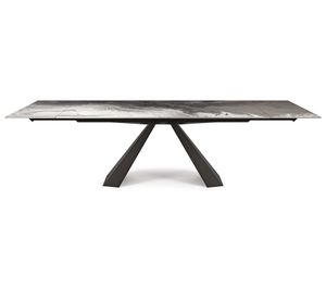 eliot crystalart drive - Table by Cattelan Italia