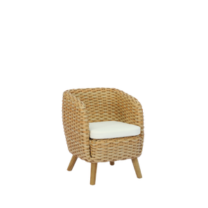 Nut Club Chair Teak Feet - Chair by CBdesign