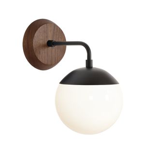 Alto Sconce 6" with Wood Canopy - Wall lamp by Cedar & Moss