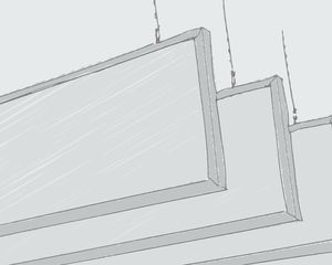 Celenit BAFFLE BASIC - Paneling by CELENIT