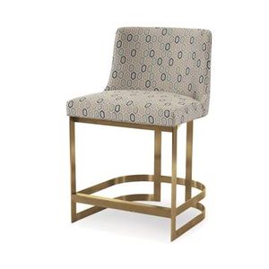Copenhagen Brass Counter Stool - Stool by Century Furniture