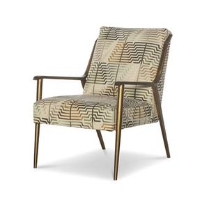 Zola Metal Lounge Chair - Armchair by Century Furniture