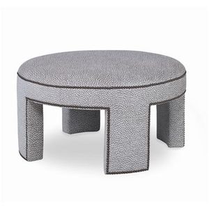 Durant Small Round Ottoman - Pouf by Century Furniture