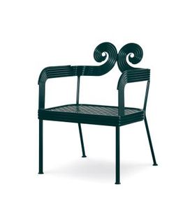 Augustine Metal Garden Chair - Armchair by Century Furniture