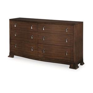 Frasier Serpentine Dresser - Brunette - Cabinet by Century Furniture