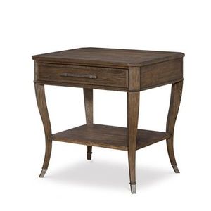 Benjamin Side Table - Brown Rustic - Side table by Century Furniture