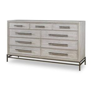 Benton Dresser - White Rustic - Cabinet by Century Furniture