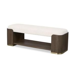 Carino Upholstered Bench - Cocoa - Bench by Century Furniture