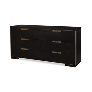 Cadence Six Drawer Dresser - Mocha - Cabinet by Century Furniture