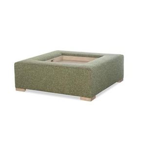Rockford 48" Square Ottoman with Tray - Pouf by Century Furniture