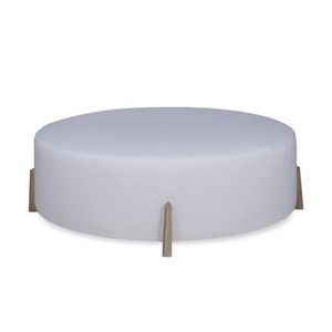Rockford Round Ottoman - Pouf by Century Furniture