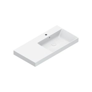 Zero 100 right basin - Washbasin by CERAMICA CATALANO