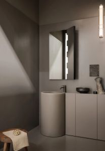 Itaca round freestanding washbasin - Washbasin by Ceramica Cielo