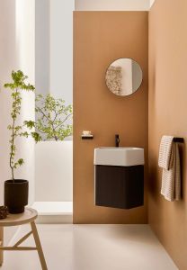Kanto washbasin with cabinet 50 - Washbasin by Ceramica Cielo