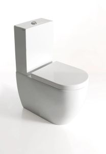 MINI Monoblock wc and cistern - Toilet seat by Ceramica Cielo