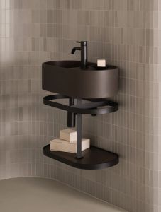 Oval 46 washbasin with one hole - Washbasin by Ceramica Cielo