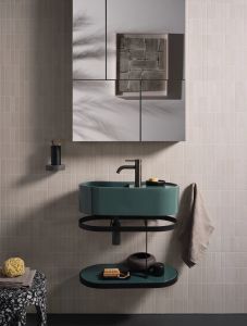 Oval 60 washbasin with one hole - Washbasin by Ceramica Cielo