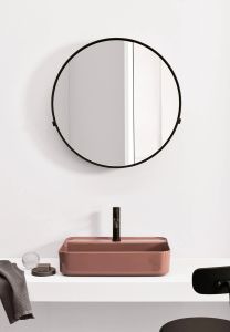 Shui Comfort rectangular washbasin, with one hole - Washbasin by Ceramica Cielo