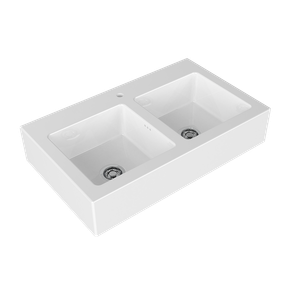 ACQUAFOOD - Washbasin by Ceramica Flaminia