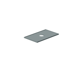 Piano in ceramica GS8501 - Washbasin by Ceramica Globo