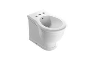 Bidet a terra tre fori - Toilet seat by Ceramica Globo