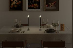 Candela 2.0 --- Lampada da tavolo Led - Table by Chiaro di Luna