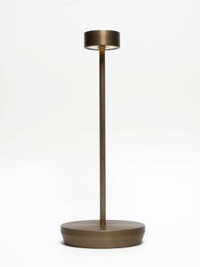 Led Table Lamp Brass Rivetto - Table by Chiaro di Luna