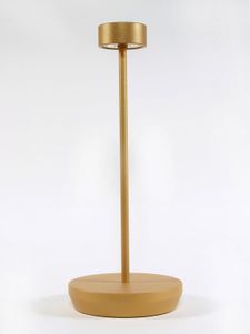 Led Table Lamp Gold Rivetto - Table by Chiaro di Luna