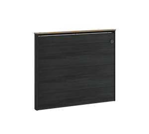 Black Flat Headboard (120 cm) - Bed frame by Cilek