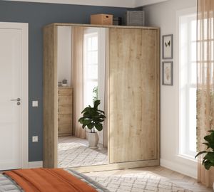 Mocha Sliding Wardrobe - wardrobe by Cilek