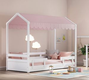 Montes White Flat Roof Tent (90x200 cm) - Styling by Cilek