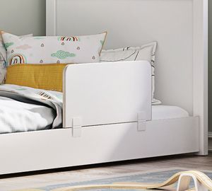Montes White Panel Safety Bar - Styling by Cilek