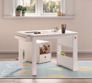 Montes White Play Desk - Desk by Cilek