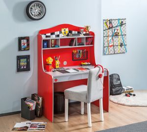 Race Cup Desk With Unit - Desk by Cilek