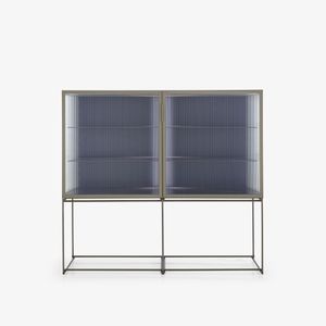 2-DOOR CHEST CLEAR GLASS FRONT K 7 - Cabinet by Cinna