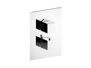 Exposed part for con.thermo.shower valve, 2-outlet ROADSTER ACCENT_RA018100 - Shower by Cisal