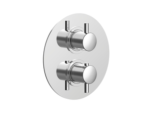Exposed part for con.thermo.shower valve, 3-outlet LESS MINIMAL_LN018200 - Shower by Cisal