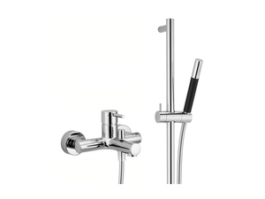 Single lever bath mixer, with shower set NUOVA LESS_LN000060 - Shower by Cisal