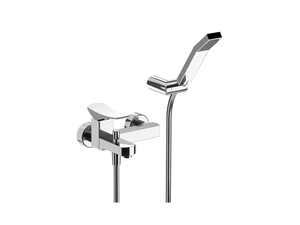 Single lever bath mixer, with shower set ROADSTER ACCENT_RA000060 - Shower by Cisal
